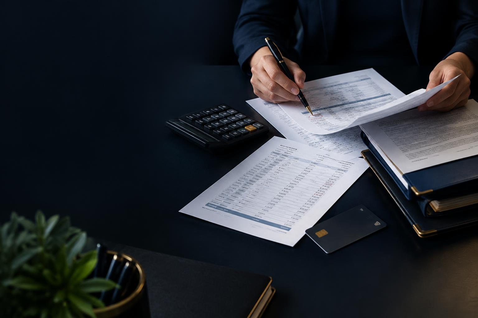 Análise de extratos e contratos bancários
